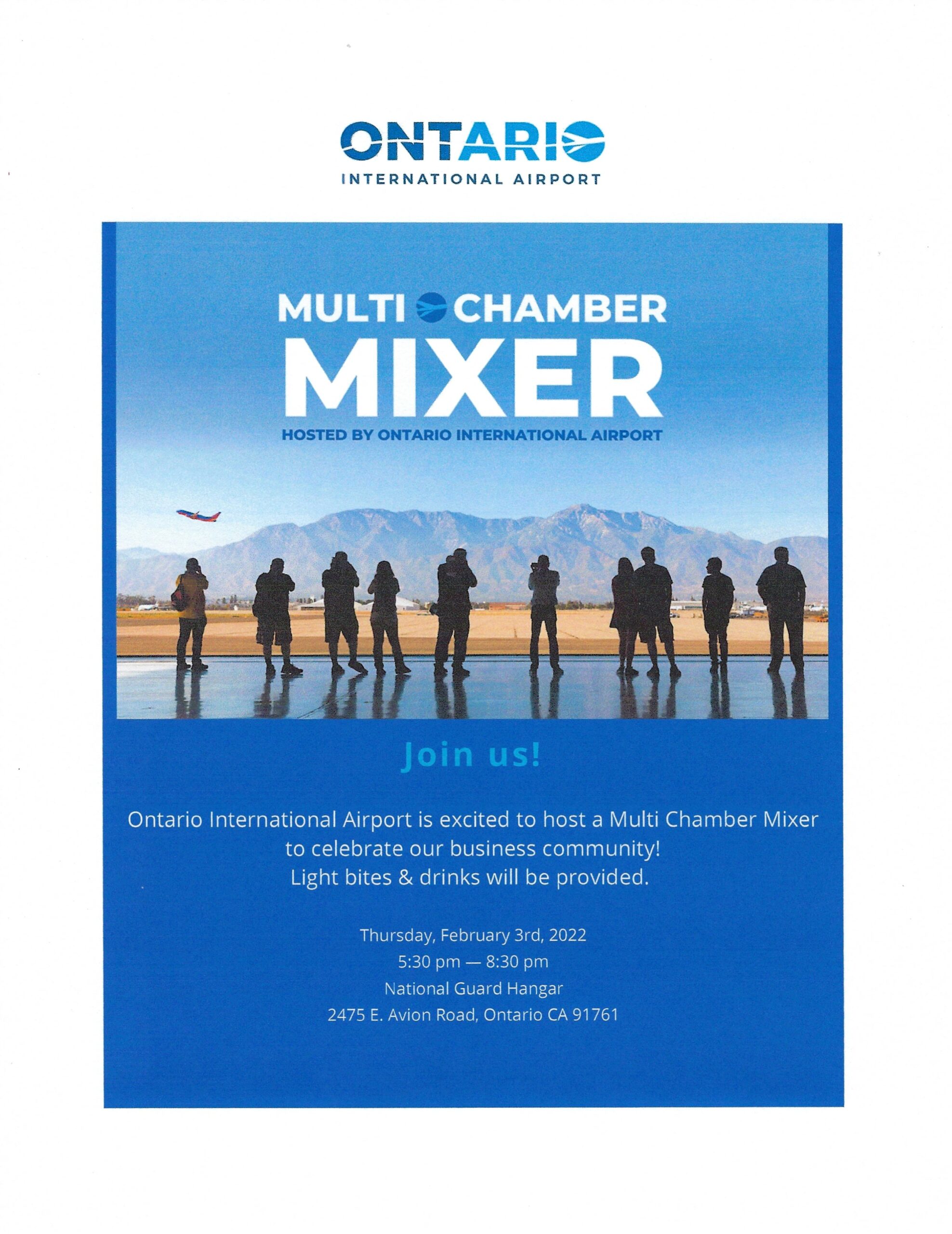 MultiChamber Mixer @ Ontario International Airport | Ontario | California | United States