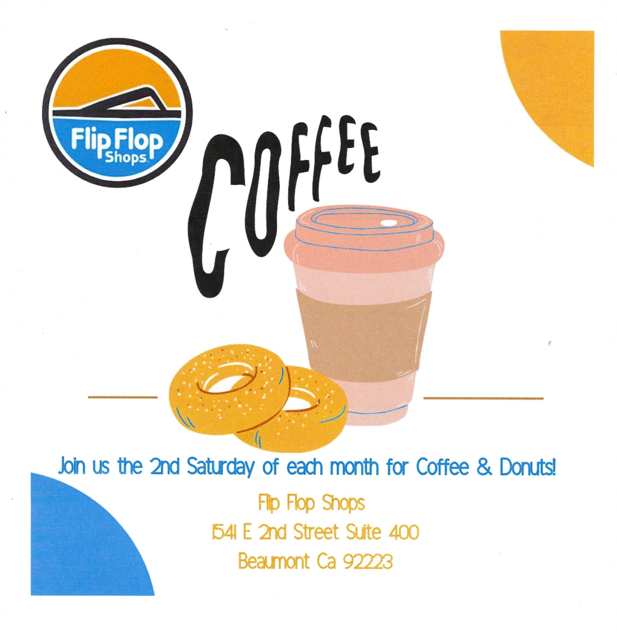 Coffee & Donuts @ Flip Flop Shops | Beaumont | California | United States
