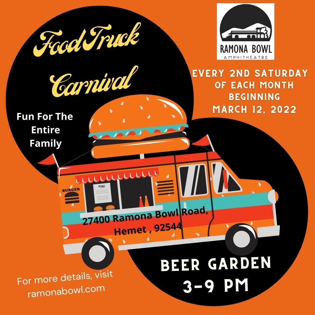Food Truck Carnival @ Ramona Bowl Amphitheatre | Hemet | California | United States