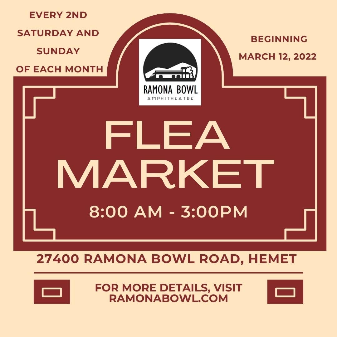 Flea Market @ Ramona Bowl Amphitheatre | Hemet | California | United States