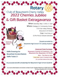 Cherries Jubilee @ Chatigny, Sr. Community Center | Beaumont | California | United States