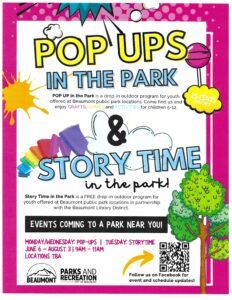 Pop ups in the Park @ Beaumont, CA | Beaumont | California | United States