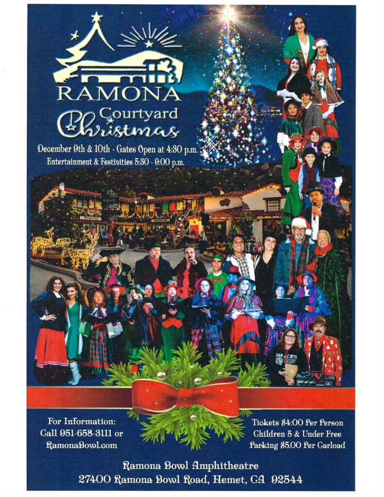 Ramona Courtyard Christmas @ Ramona Bowl Amphitheatre | Hemet | California | United States