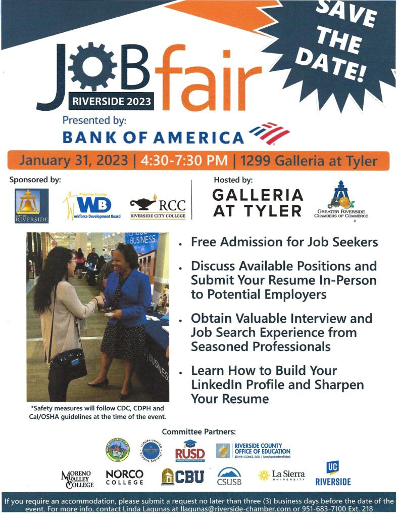 Job Fair @ Galleria at Tyler | Riverside | California | United States