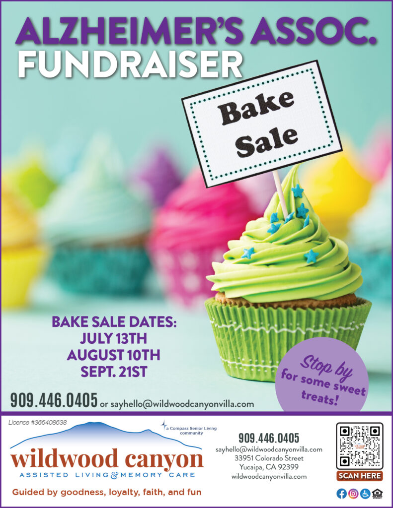 Bake Sale Fundraiser @ Wildwood Canyon @ Wildwood Canyon Villa | Yucaipa | California | United States