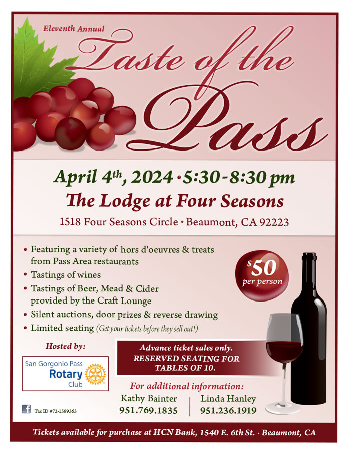 Taste of the Pass @ The Lodge at Four Seasons