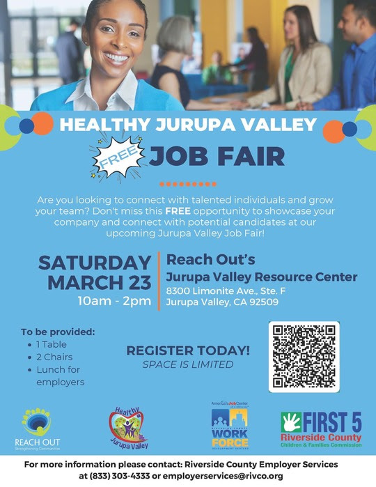 Job Fair @ Jurupa Valley Resource Center | Riverside | California | United States