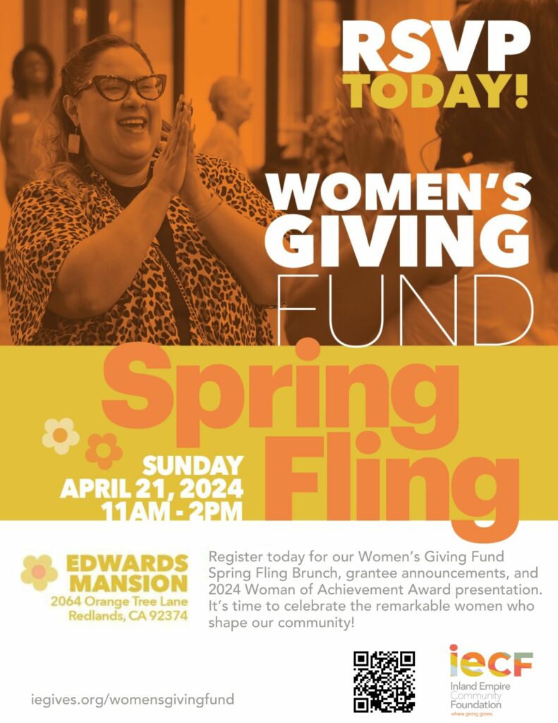 Women's Giving Fund Spring Fling @ Edwards Mansion | Redlands | California | United States