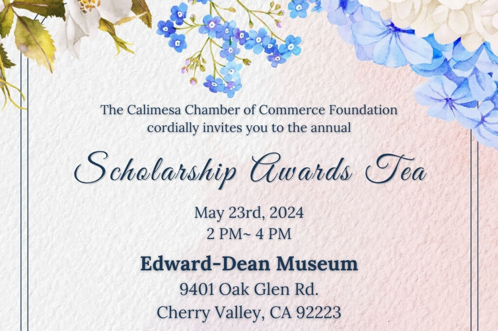 Scholarship Awards Tea @ Edward-Dean Museum | Cherry Valley | California | United States