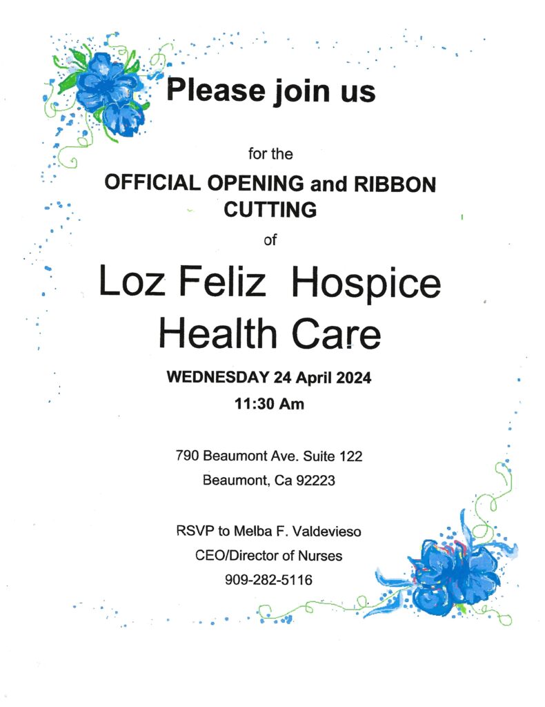 Los Feliz Hospice Health Care Ribbon Cutting @ Los Feliz Hospice Health Care | Beaumont | California | United States