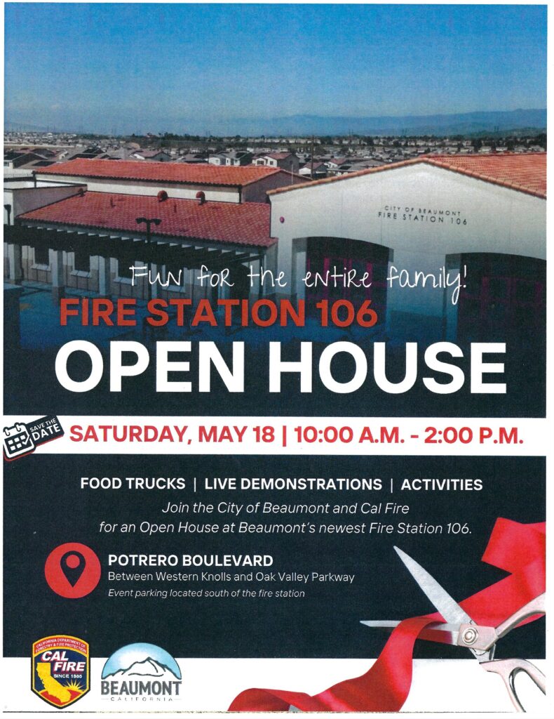 Fire Station 106 Open House @ Fire Station 106 | Beaumont | California | United States