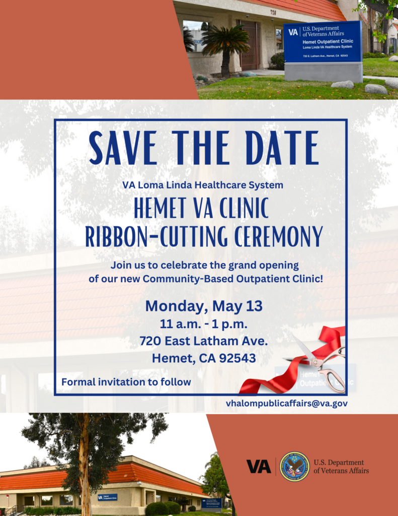 Hemet VA Clinic Ribbon Cutting @ Hemet VA Clinic | Hemet | California | United States