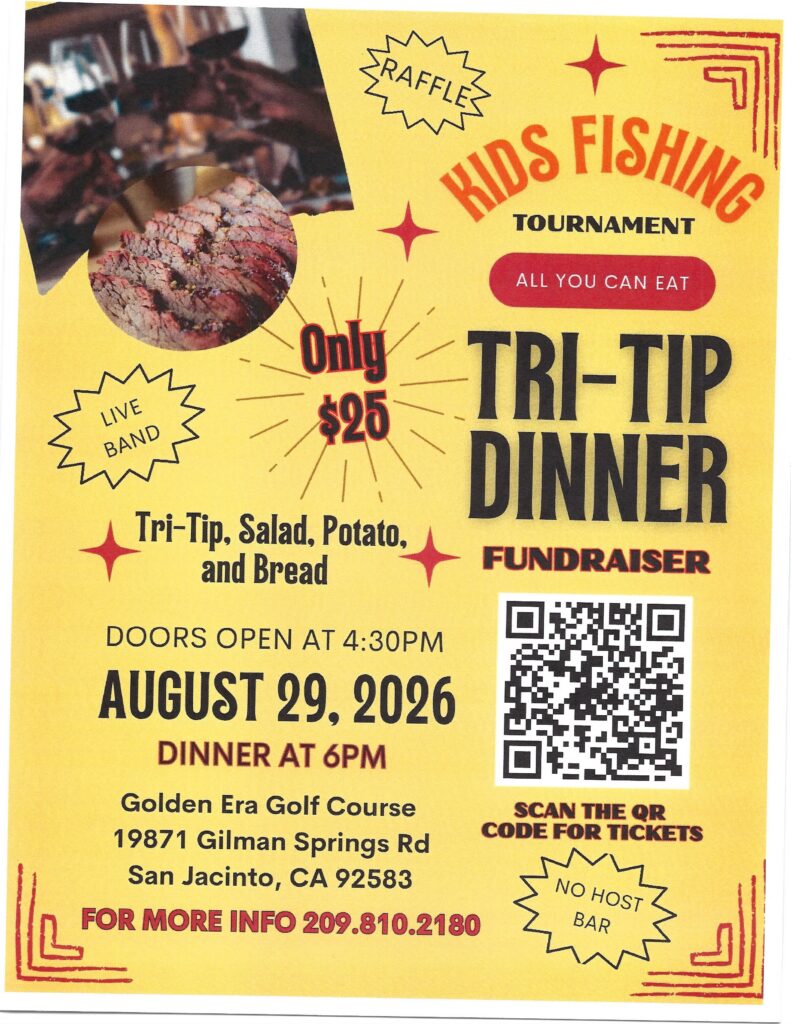 Kids Fishing Tournament Fundraiser @ Golden Era Golf Course | San Jacinto | California | United States