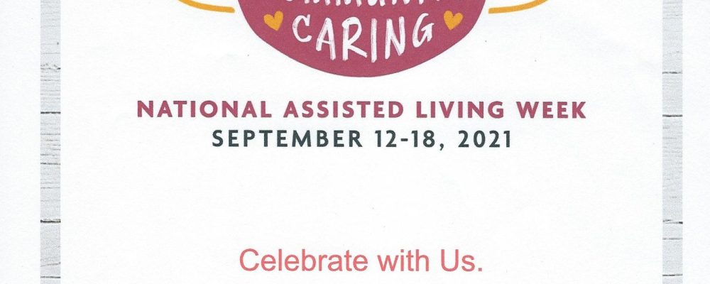 Wildwood Canyon is celebrating National Assisted Living Week!!