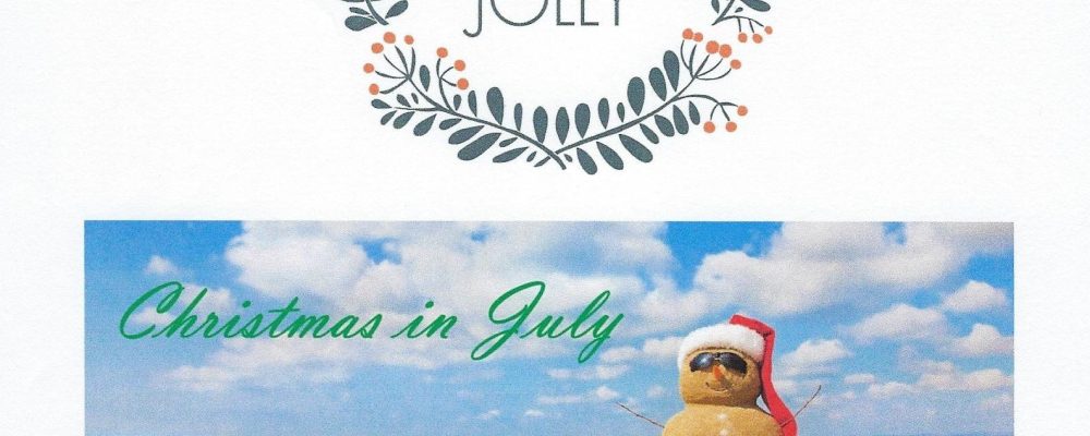 Christmas in July, Donation’s open till July 19th.